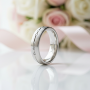 Classic Diamond Option His And Hers Promise Ring-Black Diamonds New York