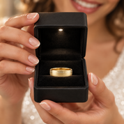 Classic Yellow Gold His And Hers Promise Ring