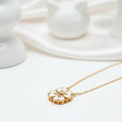 Clover-Heart Change Necklace-Black Diamonds New York