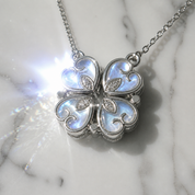 Clover-Heart Change Necklace-Black Diamonds New York
