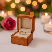 Multicolor Natural Tourmaline Ring-Black Diamonds New York