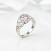 1.25 Ct Diamond Option Art Deco Vintage Option Engagement Ring-Black Diamonds New York