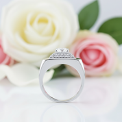 1.0 Ct Round Diamond Men's Wedding Ring-Black Diamonds New York