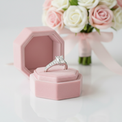 Princess Cut Diamond Option Solitaire Engagement Ring-Black Diamonds New York