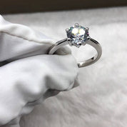 Created Diamond Option Six Setting Ring-Black Diamonds New York