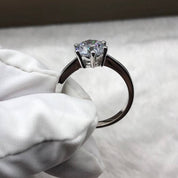 Created Diamond Option Six Setting Ring-Black Diamonds New York