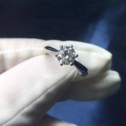 Created Diamond Option Six Setting Ring-Black Diamonds New York