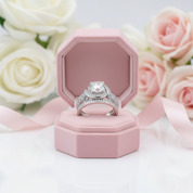 Luxury Round Diamond Option Vintage Anniversary Ring Set-Black Diamonds New York