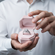 Luxury Round Diamond Option Vintage Anniversary Ring Set-Black Diamonds New York