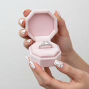 Criss Cross Princess Cut Diamond Engagement Ring-Black Diamonds New York