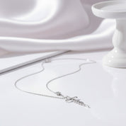 Cross Faith Diamond Chain Necklace-Black Diamonds New York