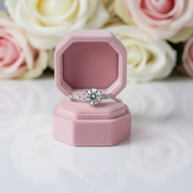 D Color 1ct Diamond Women's Engagement Ring Pass Diamond Test-Black Diamonds New York