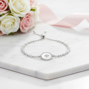 Albina Star Setting with Diamond Options Adjustable Bracelet-Black Diamonds New York