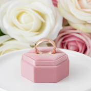 Domed Men's 8mm Tungsten Wedding Band-Black Diamonds New York