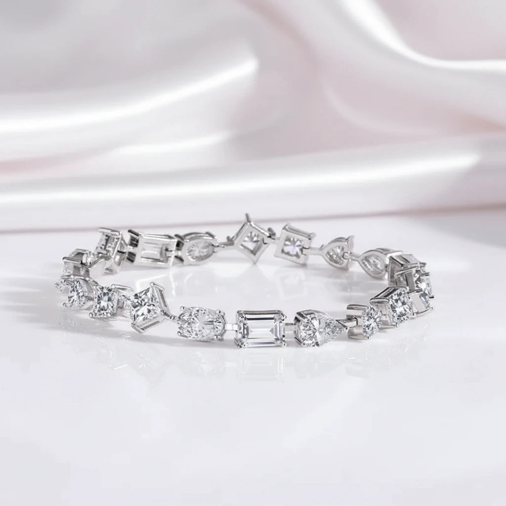 Elegant 1.0 Ct Diamond Option Bracelet-Black Diamonds New York