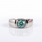 Elegant 1ct Diamond Option Wedding Ring-Black Diamonds New York