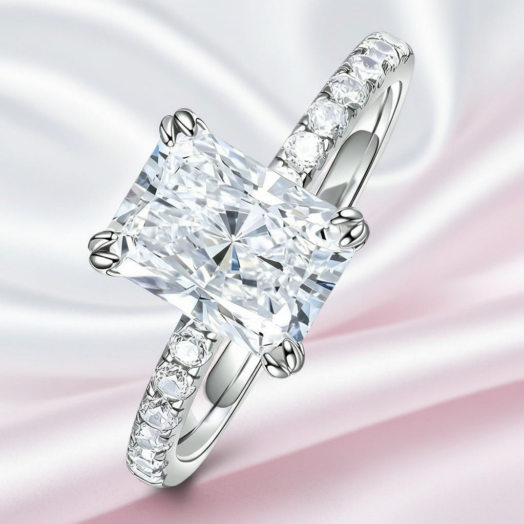 Radiant Cut Diamond Engagement Ring – Black Diamonds New York