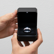 Elegant Dazzling Diamond 6mm Ring Band-Black Diamonds New York