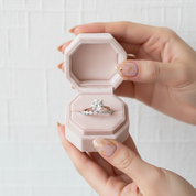 Elegant Two Tone Classic Round Cut Wedding Set-Black Diamonds New York
