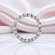 Eternity Double Halo Pear Cut 3-Pieces Wedding Set-Black Diamonds New York