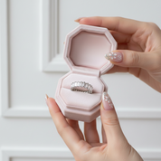 Eternity Emerald Cut Diamond Women's Wedding Band-Black Diamonds New York