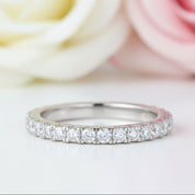 Eternity Ring Diamond Wedding Band-Black Diamonds New York