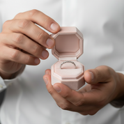 Eternity Ring Diamond Option Wedding Band-Black Diamonds New York