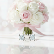 OX-head Diamond Option Earrings-Black Diamonds New York