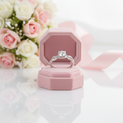 Unique Infinity Diamond Twisted Band Engagement Ring-Black Diamonds New York