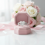 Exquisite 5.0 Carat Heart Cut Engagement Ring-Black Diamonds New York