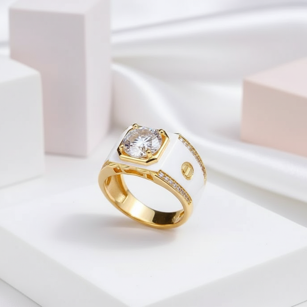 Exquisite Classic Diamond Wedding Ring-Black Diamonds New York