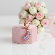 Fairy of Wishes Charm Pendant-Black Diamonds New York