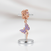 Fairy of Wishes Charm Pendant-Black Diamonds New York