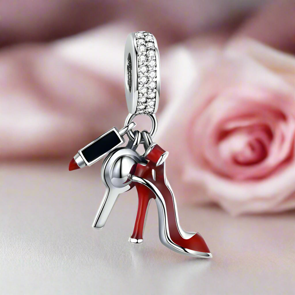 Fancy Travel Charms and Beads Series-Black Diamonds New York