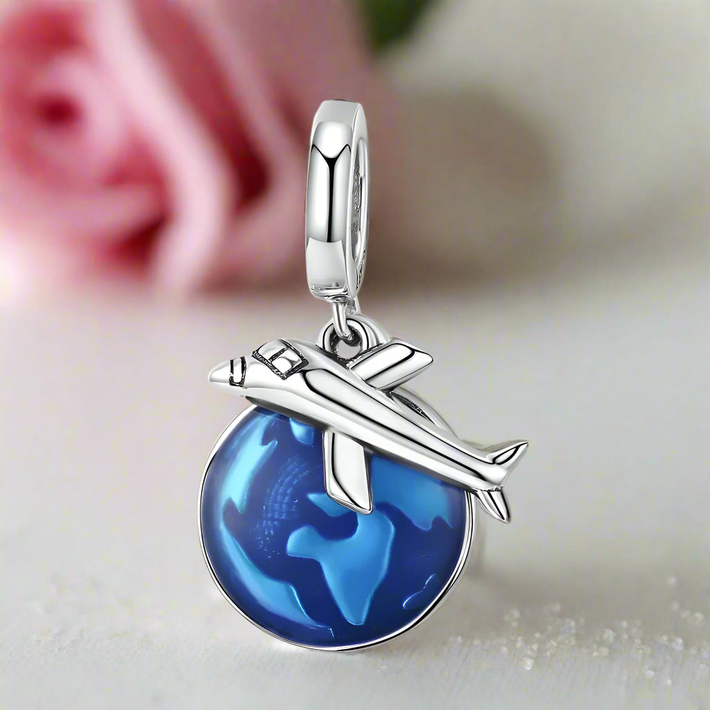 Fancy Travel Charms and Beads Series-Black Diamonds New York