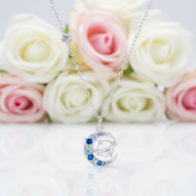 Fantasy Rainbow and Planet Diamond Necklace-Black Diamonds New York