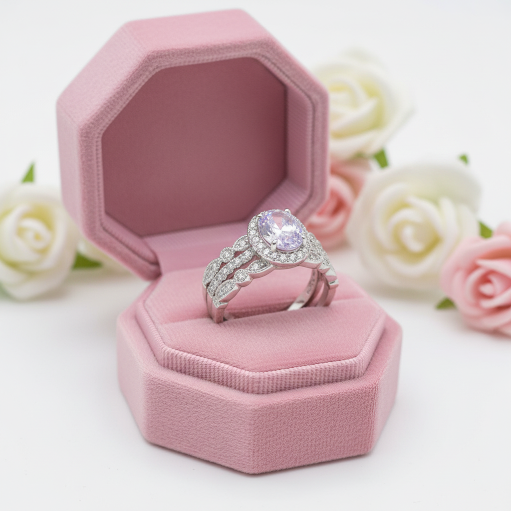 Flash Sale 1.8ct Oval Cut Created Diamond Ring-Black Diamonds New York