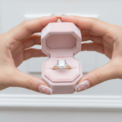 3.5 Carat Cushion Cut Engagement Ring-Black Diamonds New York