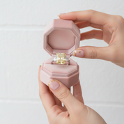 Three Yellow Stone Diamond Radiant Cut Engagement Ring-Black Diamonds New York