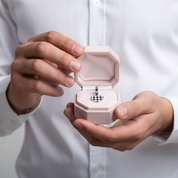 Flower Bug & Heart-Shaped Charm Beads Series-Black Diamonds New York