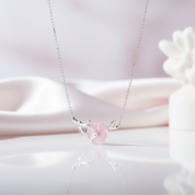 Flower in the Rain Necklace-Black Diamonds New York