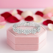 Sunflower Diamond Women's Bracelet-Black Diamonds New York