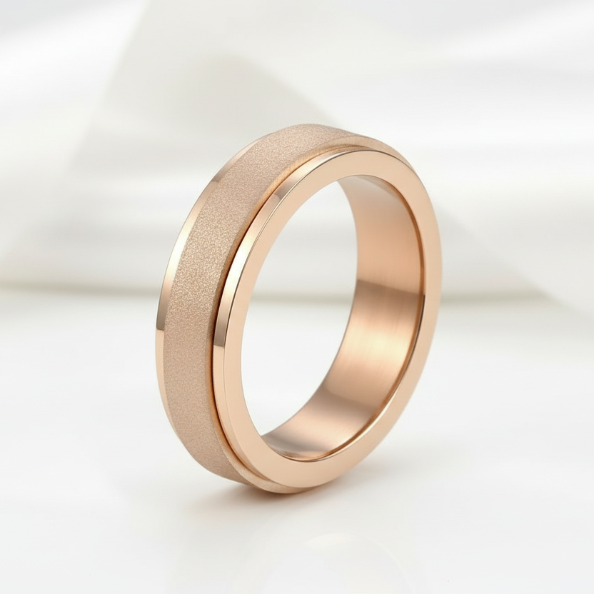 Frosted Men's Tungsten Carbide Wedding Band-Black Diamonds New York