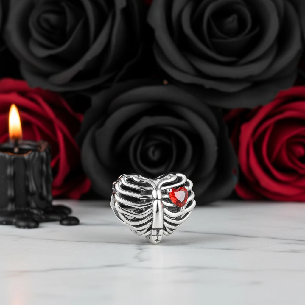 Gorgeous Diamond Option Skeleton Butterfly Charm-Black Diamonds New York