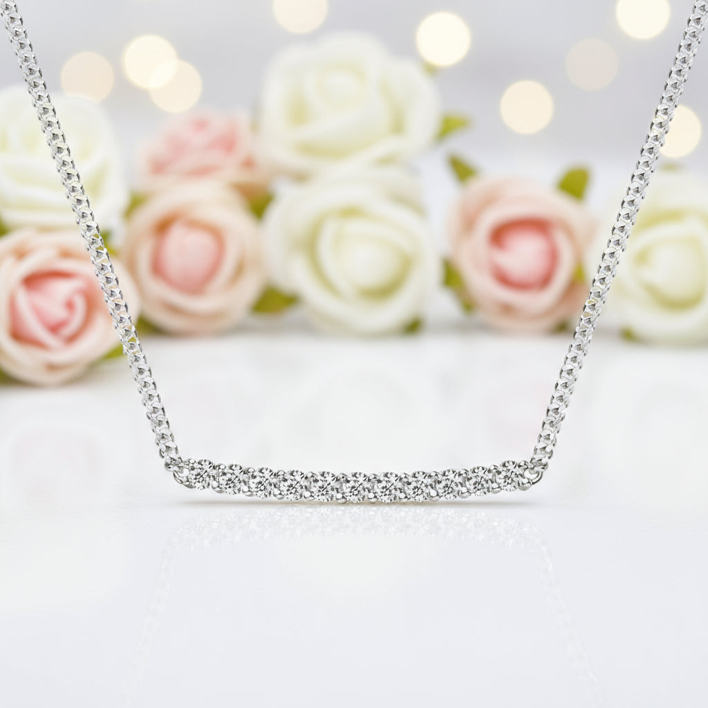 Gorgeous Round Cut Diamond Pendant Necklace-Black Diamonds New York