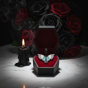 Gothic Butterfly & Clown Diablo Charm Series-Black Diamonds New York