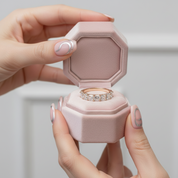 Half Eternity Asscher Cut Ring Band-Black Diamonds New York