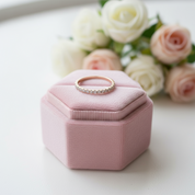 Half Eternity Yellow Gold Paraiba Tourmaline Wedding Band-Black Diamonds New York