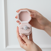 Halo Oval Cut Diamond Wedding Ring Set-Black Diamonds New York