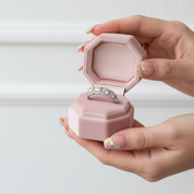 Halo Six Cushion Cut Diamond Option Wedding Ring-Black Diamonds New York